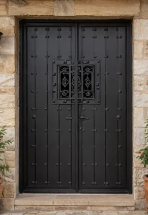 puertas hierro